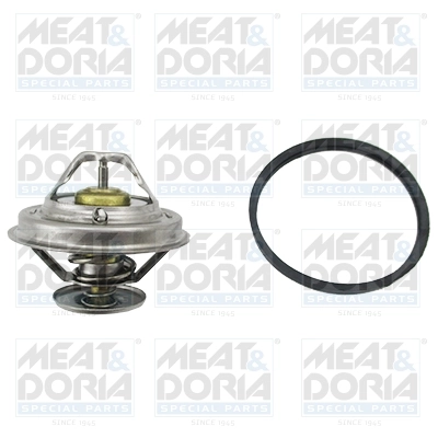 Thermostat, coolant